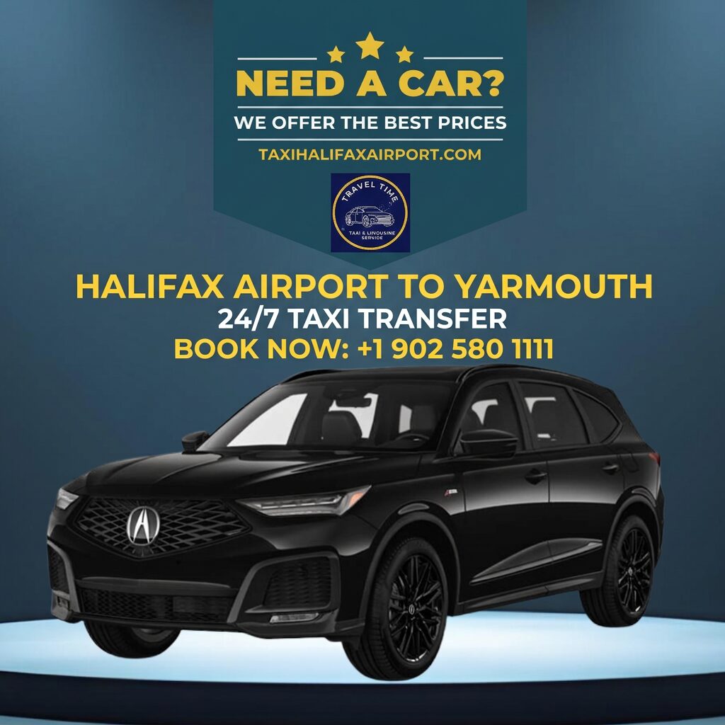 Halifax Stanfield Airport to Yarmouth Nova Scotia