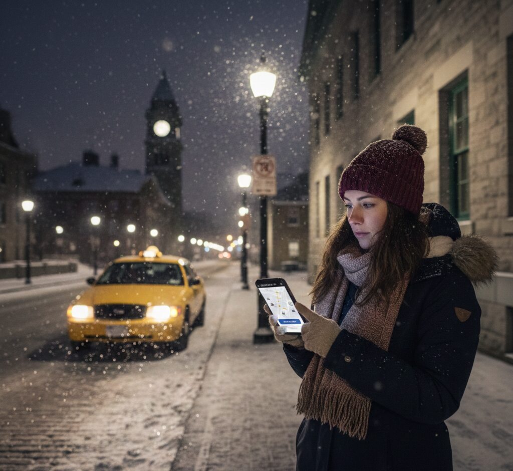 Booking a Cab in Halifax