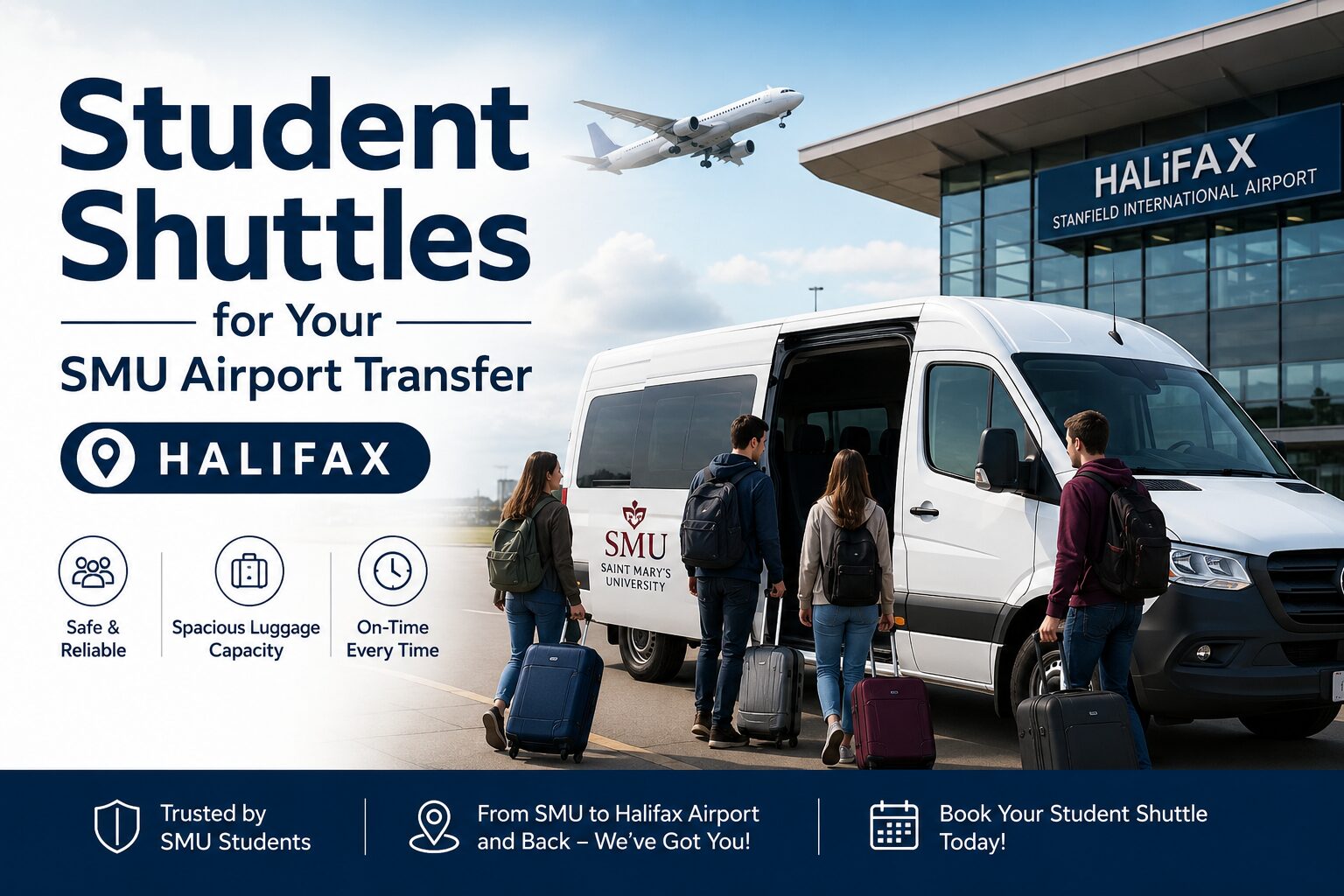 SMU airport transfer Halifax