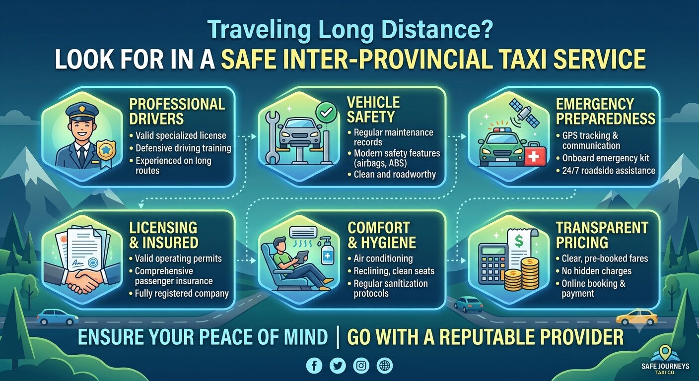 Safe Inter-Provincial Taxi Service