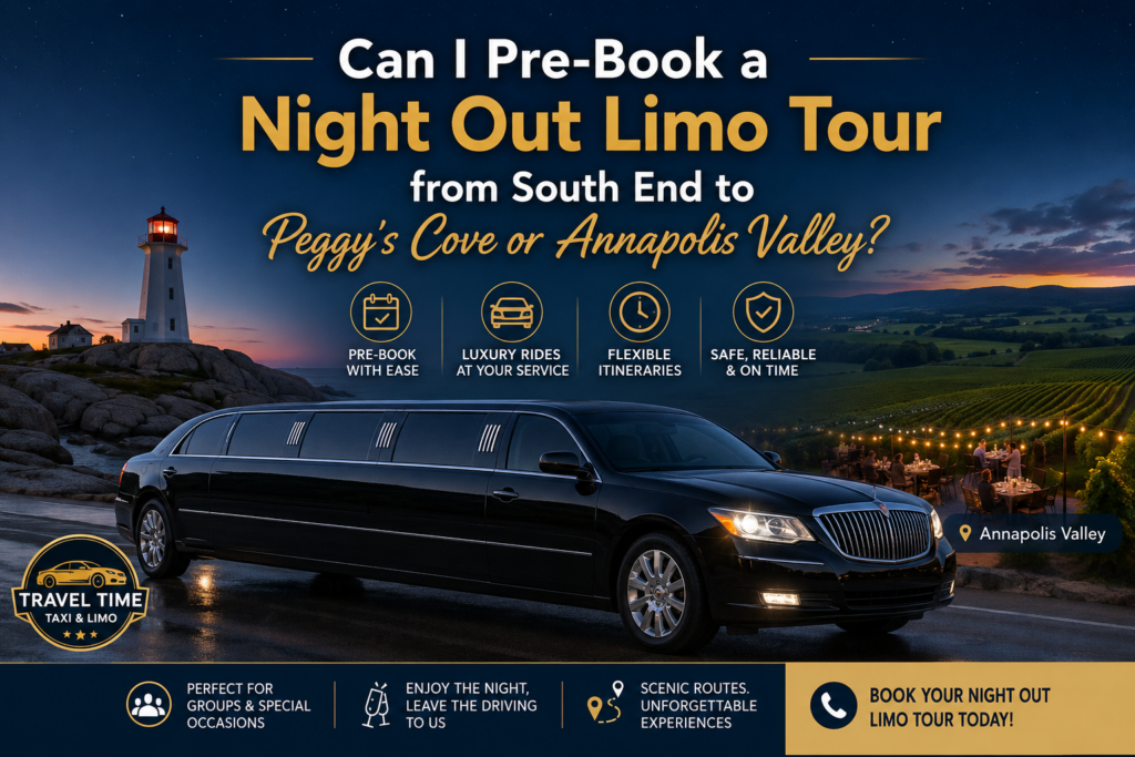 Limo Tour from South End to Peggy's Cove