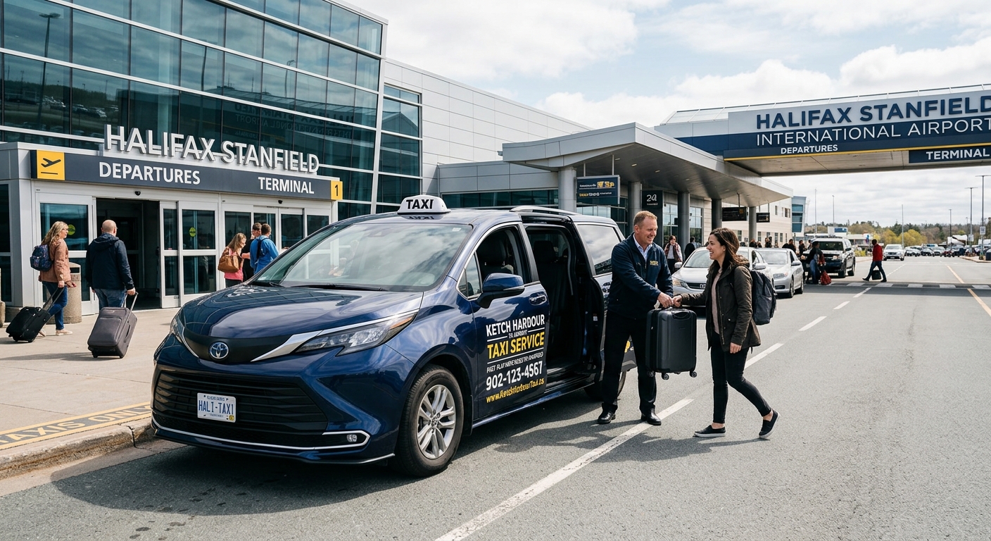 Ketch Harbour to Airport Taxi Service: Fast, Flat-Rate Rides to Stanfield