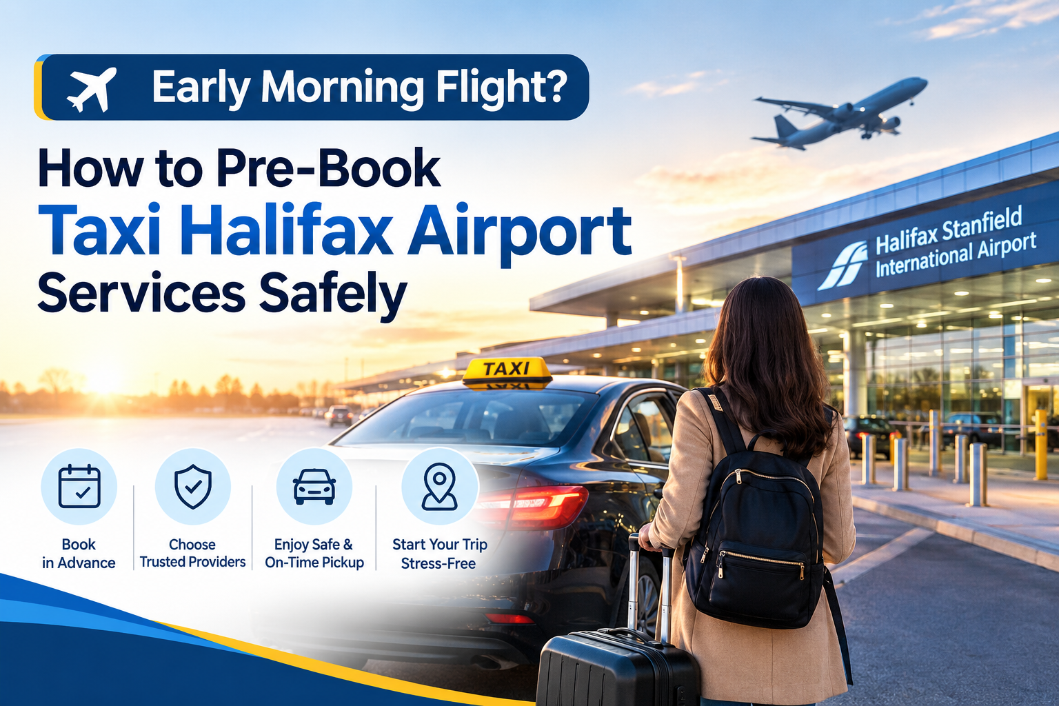 How to Pre-Book Taxi Halifax Airport Services Safely