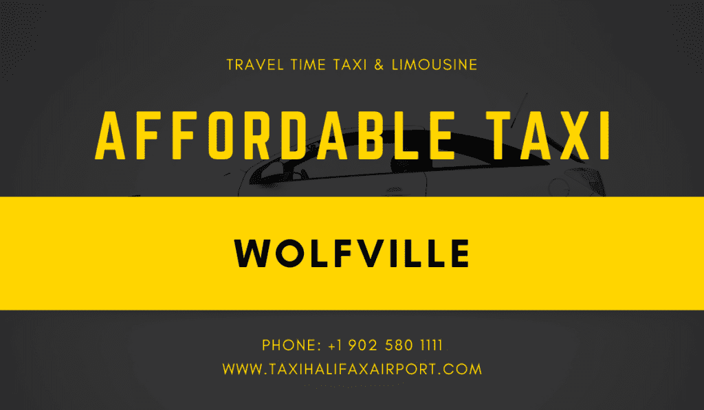 Affordable Taxi from Halifax Airport to Wolfville